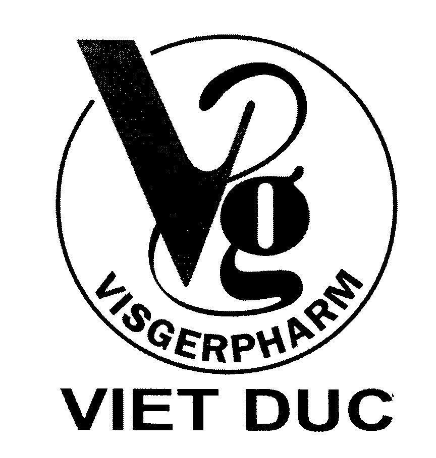 Mẫu nhãn hiệu VIET DUC VISGERPHARM Vg