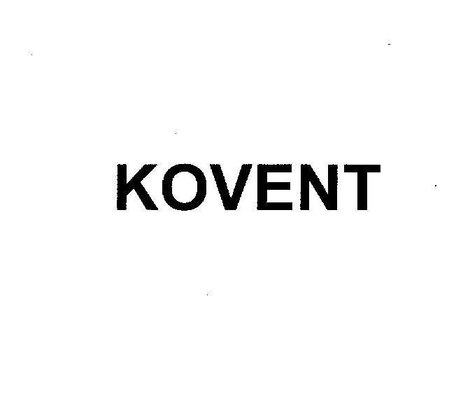 Mẫu nhãn hiệu KOVENT