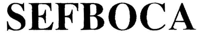 Mẫu nhãn hiệu SEFBOCA