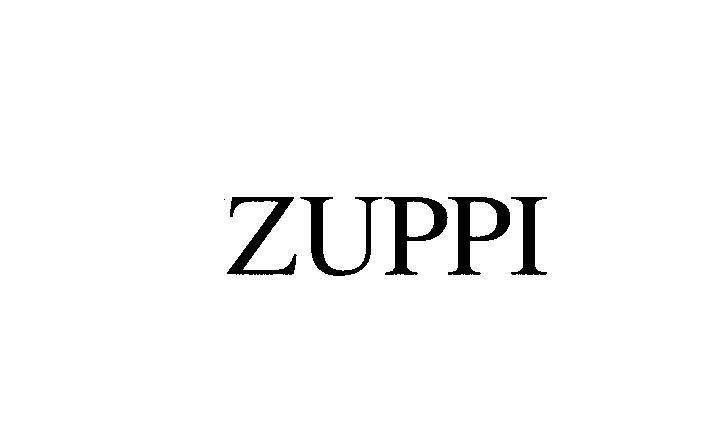 Mẫu nhãn hiệu ZUPPI