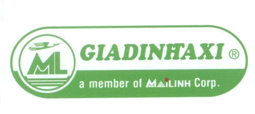 Mẫu nhãn hiệu ML GIADINHAXI A MEMBER OF MAILINH CORP