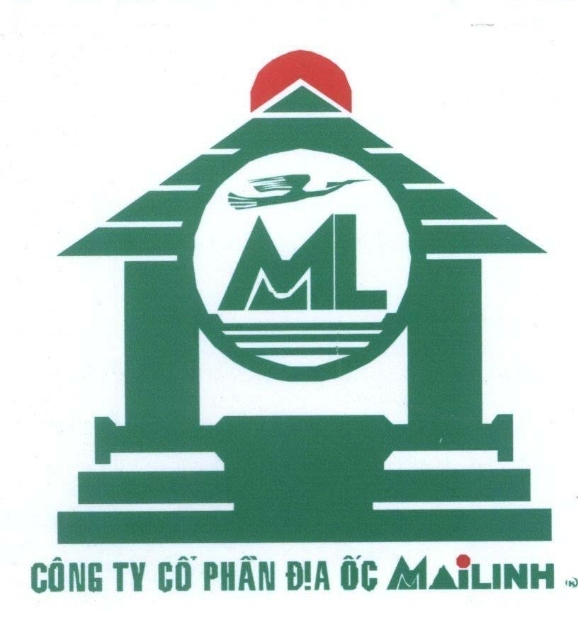 Mẫu nhãn hiệu ML công ty cổ phần địa ốc MAILINH