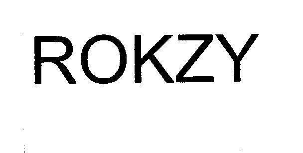 Mẫu nhãn hiệu ROKZY