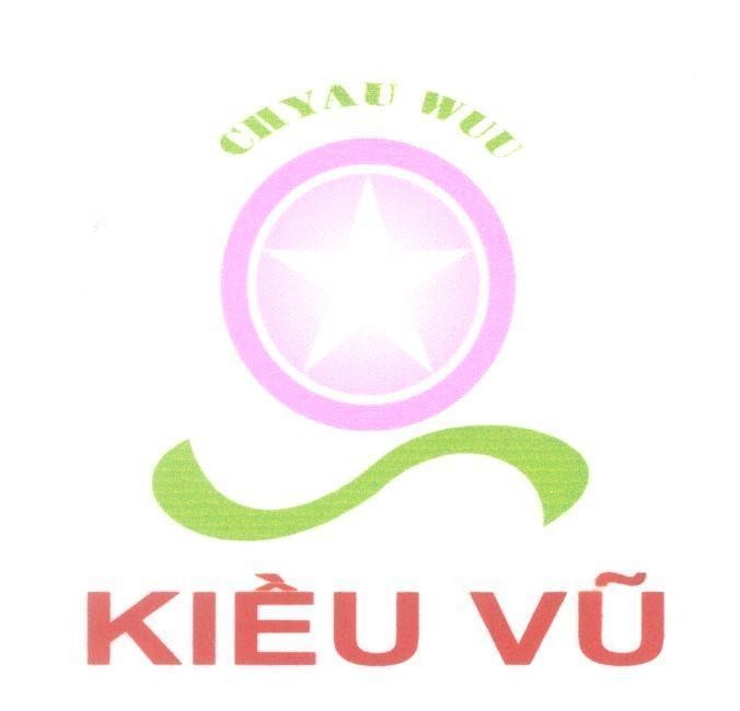 Mẫu nhãn hiệu Kiều Vũ CHYAU WUU S