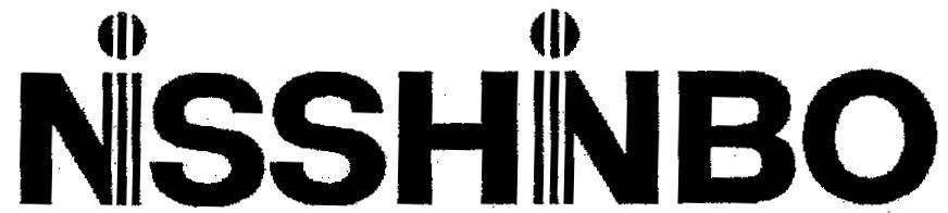 Mẫu nhãn hiệu NISSHINBO