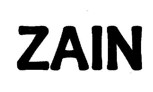 Mẫu nhãn hiệu ZAIN