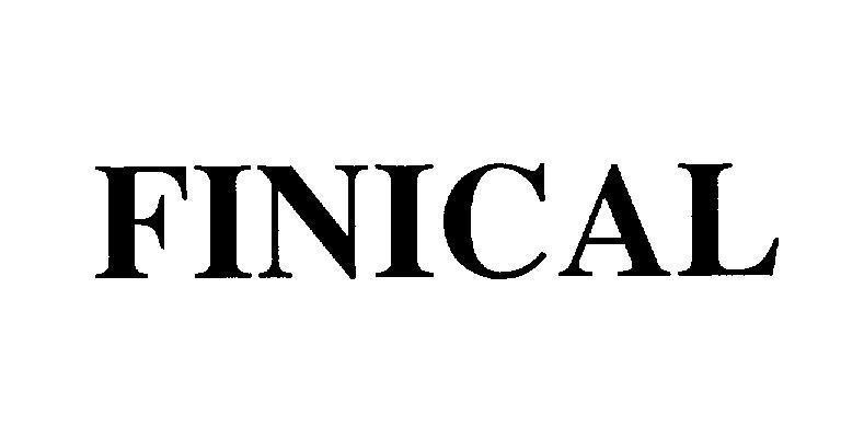 Mẫu nhãn hiệu FINICAL
