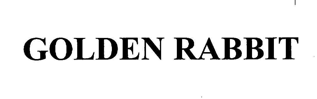 Mẫu nhãn hiệu GOLDEN RABBIT