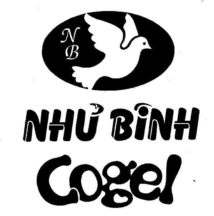 Mẫu nhãn hiệu NB như bình Cogel