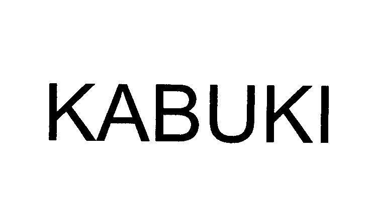 Mẫu nhãn hiệu KABUKI