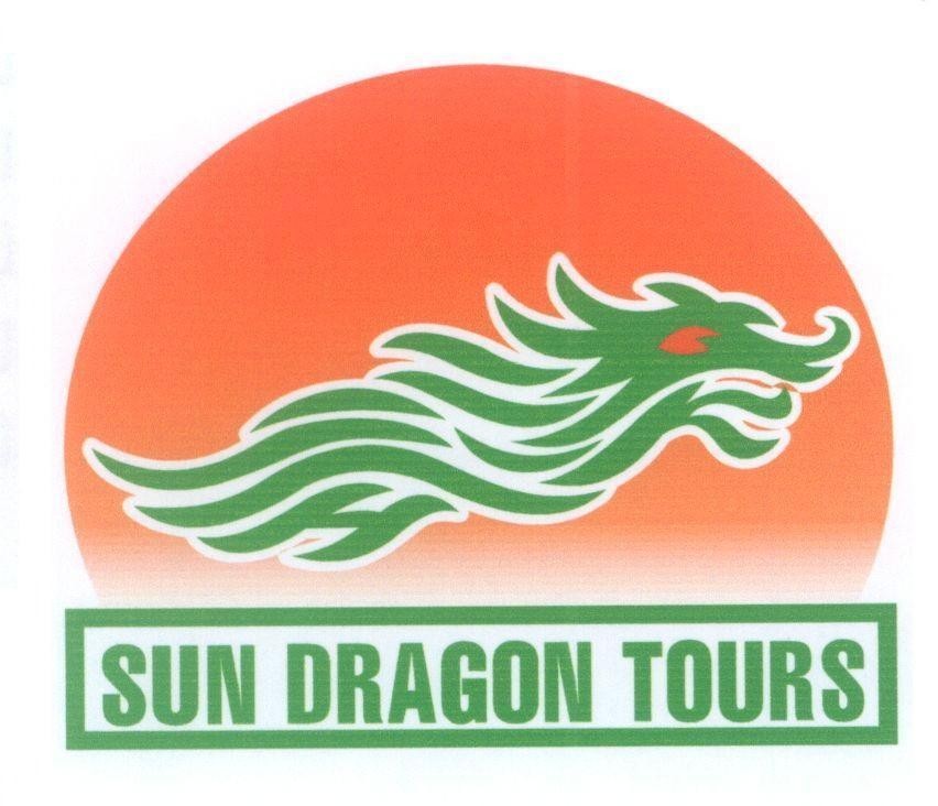 Mẫu nhãn hiệu SUN DRAGON TOURS