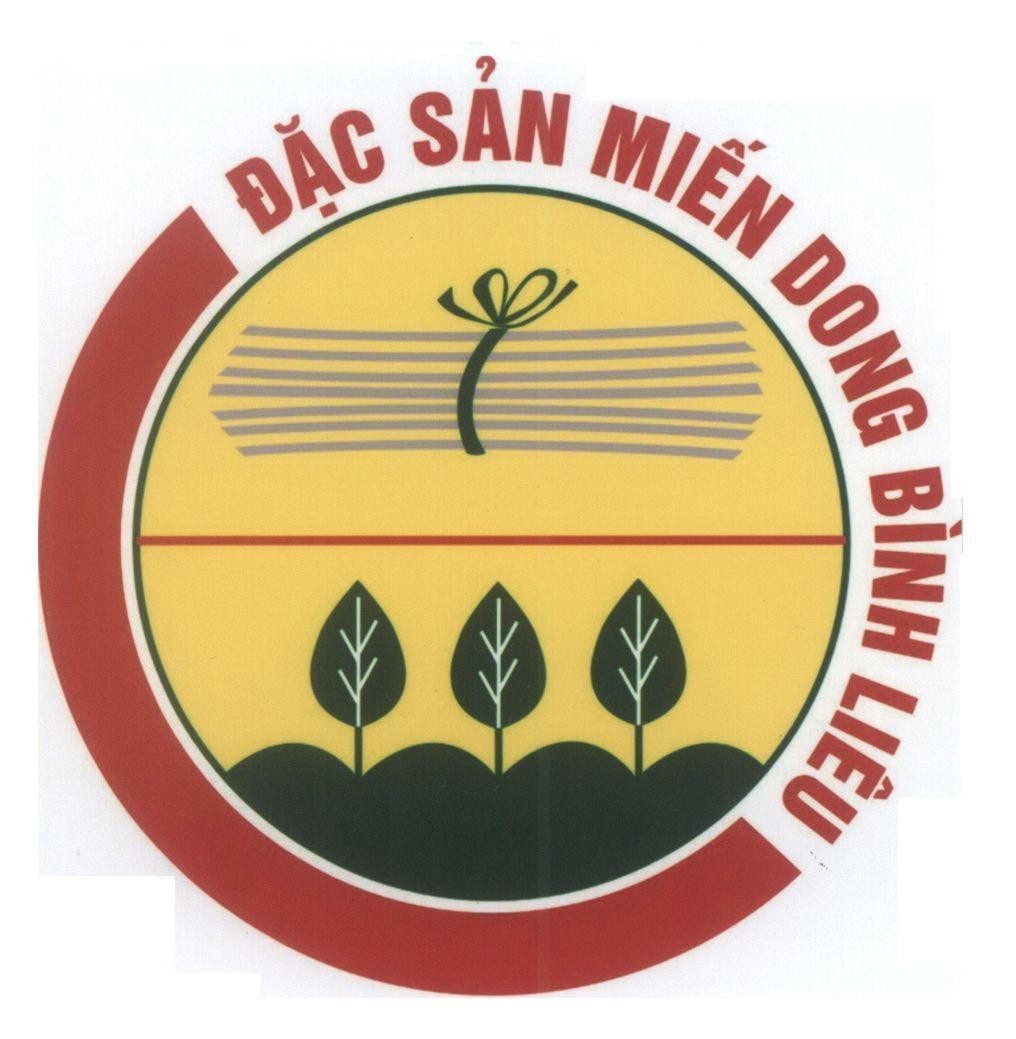 Mẫu nhãn hiệu Đặc Sản Miến Dong Bình Liêu.