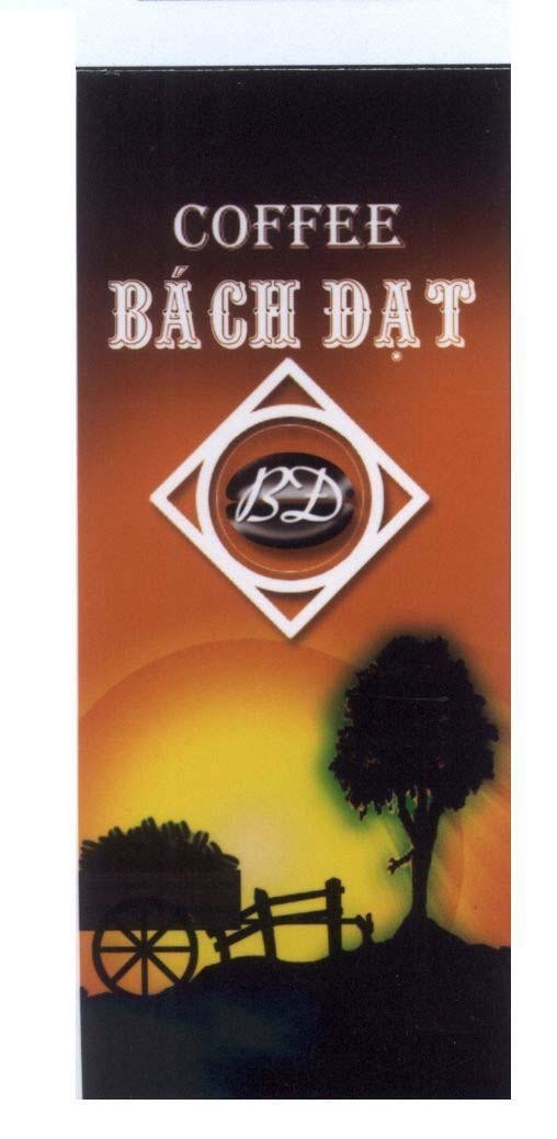Mẫu nhãn hiệu COFFEE Bách Đạt BĐ