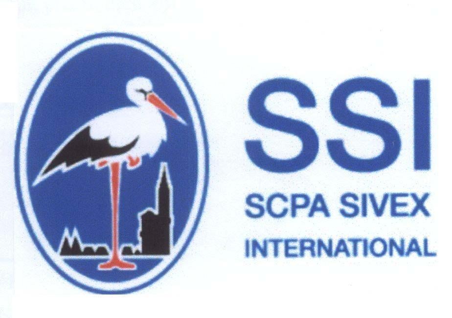 Mẫu nhãn hiệu SSI SCPA SIVEX INTERNATIONAL