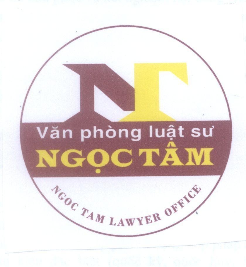Mẫu nhãn hiệu NT Văn phòng luật sư Ngọc Tâm NGOC TAM LAWYER...