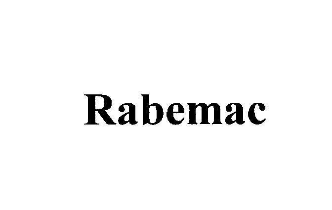 Mẫu nhãn hiệu Rabemac