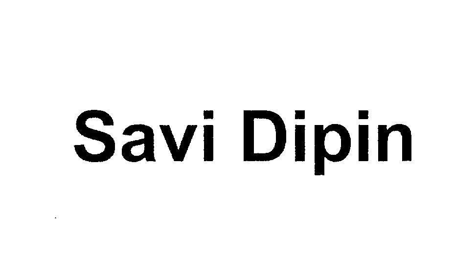 Mẫu nhãn hiệu Savi Dipin
