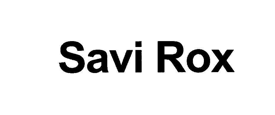 Mẫu nhãn hiệu Savi Rox