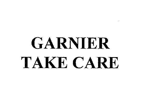 Mẫu nhãn hiệu GARNIER TAKE CARE