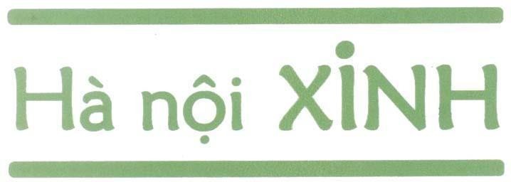 Mẫu nhãn hiệu Hà Nội Xinh
