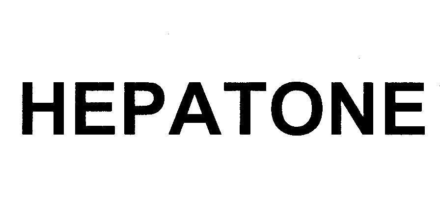 Mẫu nhãn hiệu HEPATONE
