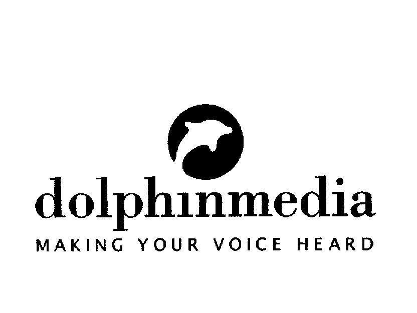 Mẫu nhãn hiệu DOLPHINMEDIA MAKING YOUR VOICE HEARD