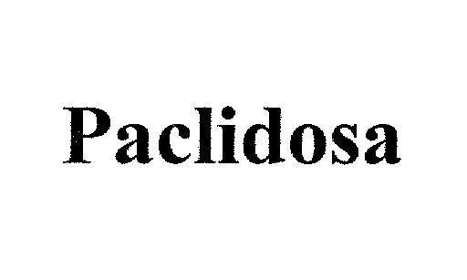 Mẫu nhãn hiệu Paclidosa
