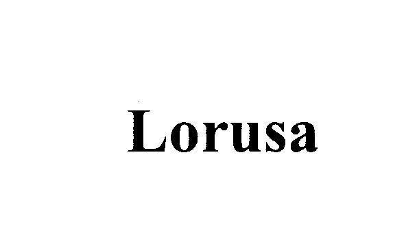 Mẫu nhãn hiệu Lorusa