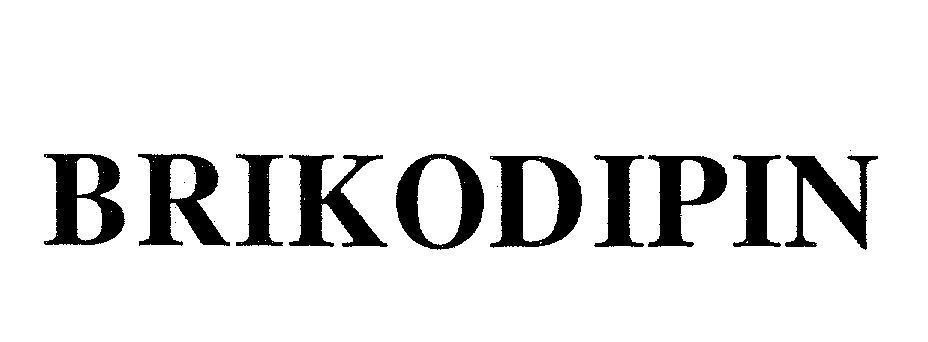 Mẫu nhãn hiệu BRIKODIPIN