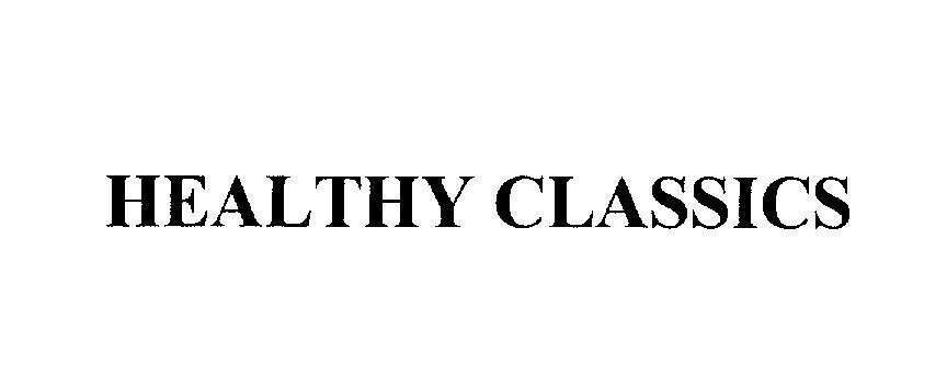Mẫu nhãn hiệu HEALTHY CLASSICS
