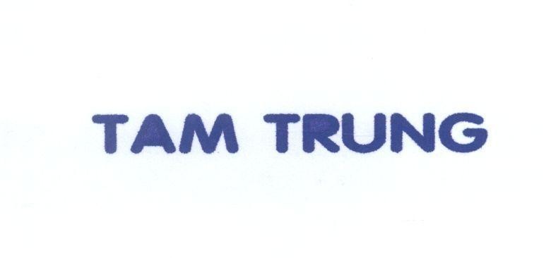 Mẫu nhãn hiệu TAM TRUNG