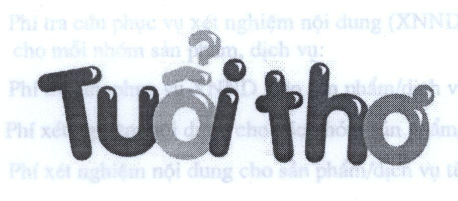 Mẫu nhãn hiệu Tuổi thơ