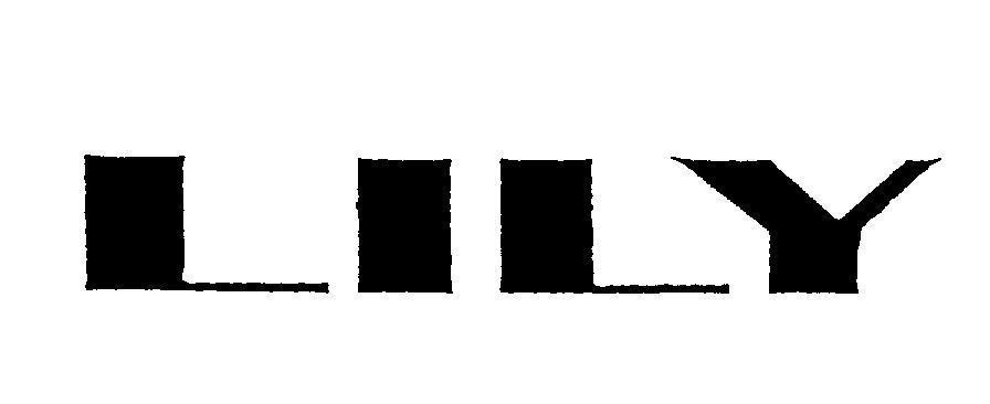 Mẫu nhãn hiệu LILY