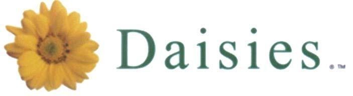 Mẫu nhãn hiệu Daisies