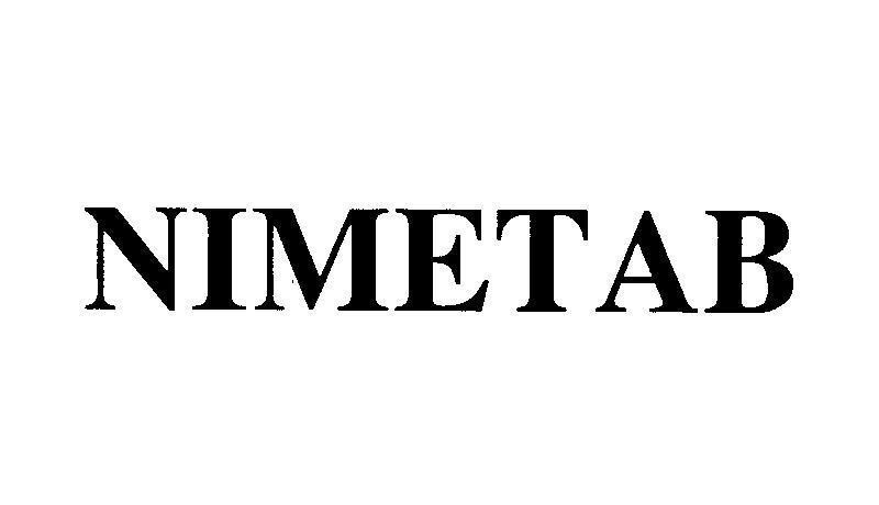 Mẫu nhãn hiệu NIMETAB