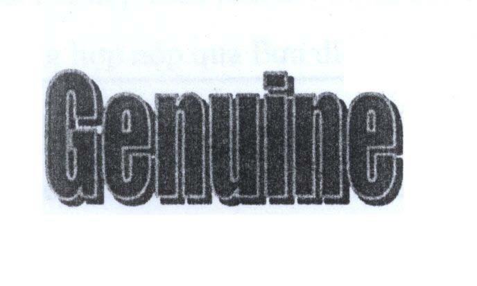 Mẫu nhãn hiệu Genuine