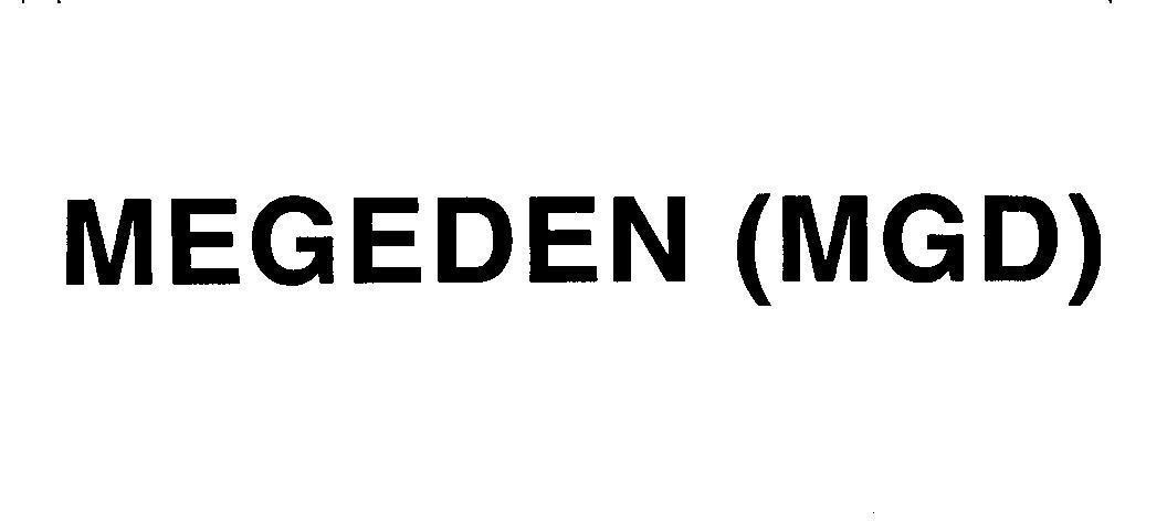 Mẫu nhãn hiệu MEGEDEN (MGD)