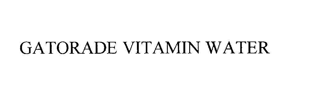 Mẫu nhãn hiệu GATORADE VITAMIN WATER