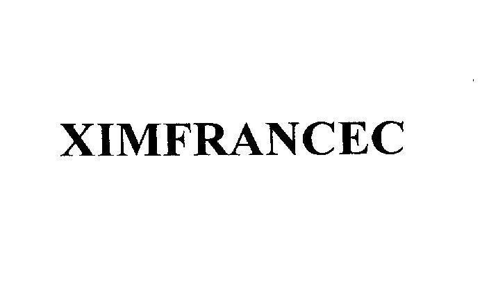 Mẫu nhãn hiệu XIMFRANCEC