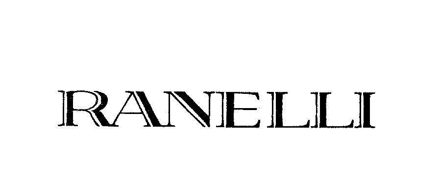 Mẫu nhãn hiệu RANELLI