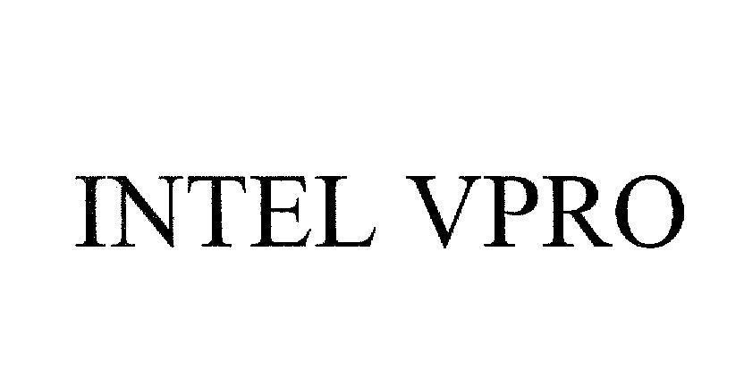 Mẫu nhãn hiệu INTEL VPRO