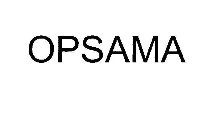 Mẫu nhãn hiệu OPSAMA