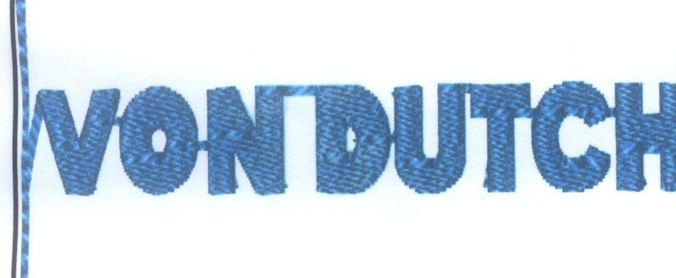 Mẫu nhãn hiệu VONDUTCH