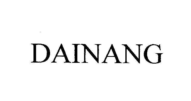 Mẫu nhãn hiệu DAINANG