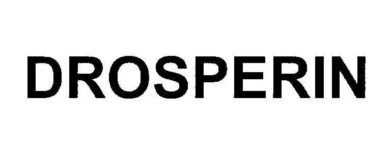 Mẫu nhãn hiệu DROSPERIN