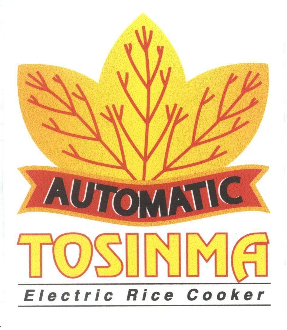 Mẫu nhãn hiệu AUTOMATIC TOSINMA ELECTRIC RICE COOKER