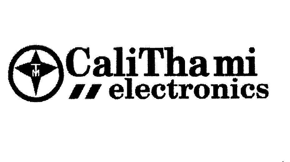 Mẫu nhãn hiệu TM CALITHAMI ELECTRONICS