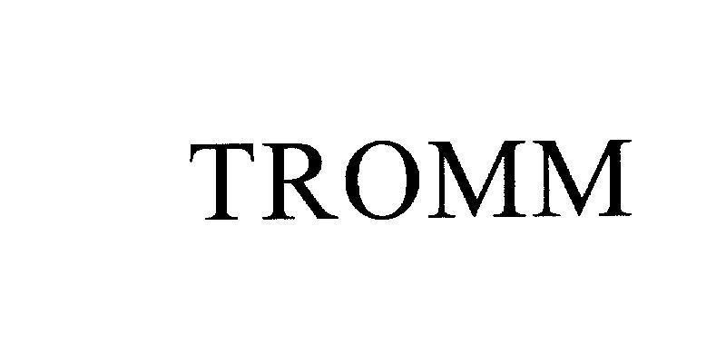 Mẫu nhãn hiệu TROMM