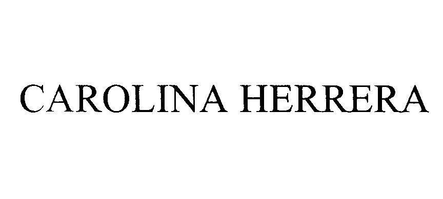 Mẫu nhãn hiệu CAROLINA HERRERA