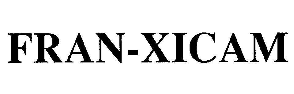 Mẫu nhãn hiệu FRAN-XICAM